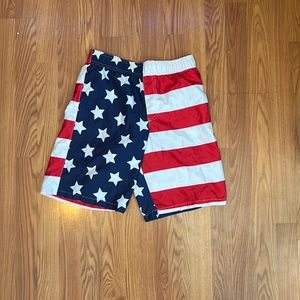 AMERICAN FLAG SWIM TRUNKS